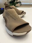 Skechers City Catch Womens Size 8 Mocha Brown Sandals Archfit Slip On Casual