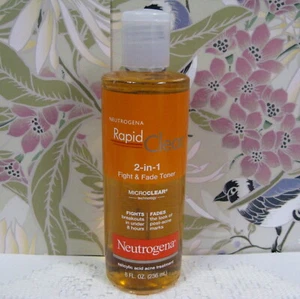 Neutrogena Rapid Clear 2-in-1 Fight & Fade Acne Toner 8 Fl Oz New US Seller - Picture 1 of 4