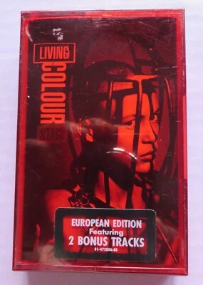 LIVING COLOUR - STAIN -  CASSETTE/MC  EUROPE 1993 - Immagine 1 di 4