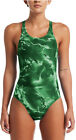 Nike Green Lightning Fast Back 2.0 1pc Swimsuit WOMENS SIZE 26 ZP-4839