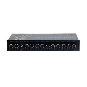 9 Band Equalizer High 9 Equalization Bands 12V DC for Boat RV Car Metal9572 - Picture 1 of 6