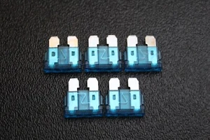 5 PACK ATC 15 AMP FUSES ATO FUSE BLADE STYLE CAR BOAT AUTOMOTIVE AUTO ATC15 - Picture 1 of 8