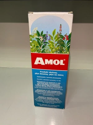 Tónico tópico herbal Amol 100 ml para uso interno y externo Foto 1 de 4