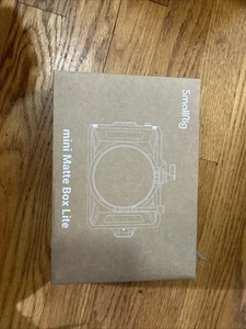 Mini caja mate SmallRig Lite DSLR caja mate con bandera superior de fibra de carbono para 4x5,65  - Imagen 1 de 4