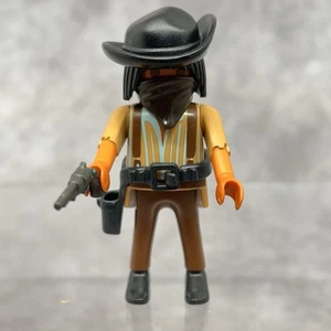 Playmobil Western Gunfighter Outlaw Bandit Male Figure - Picture 1 of 5