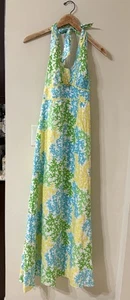 Lilly Pulitzer Maxi Summer dress Size 0 Starfish Accent Beach Dress Trendy - Picture 1 of 20