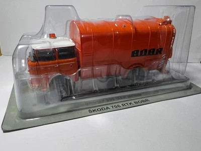 1:43 Modellauto Atlas IXO IST Skoda Liaz RT 706 BOBR Müllauto DDR Spur 0 OVP - Bild 1 von 2