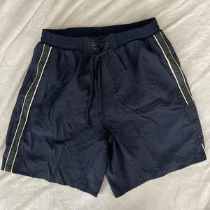 Y2K Vintage Looney Toons Tasmanian Devil Swim Trunks Mens Medium - Picture 1 of 8