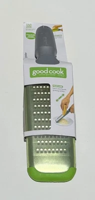 Good Cook Stainless Steel Medium Grater with Protection Sleeve and Non-Slip Base - Image 1 of 4