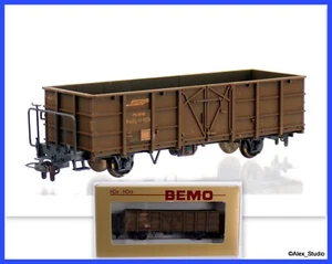 Bemo 2255 178 de 7455 100 vagón de pared de acero RhB. Fb 8518. Vídeo embalaje original nuevo - Imagen 1 de 7