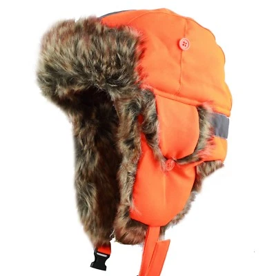 Шляпа охотника - шляпа депо все размеры солдат шляпа с безопасности отражающий авиатор - Изображение 1 из 4