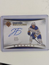 2021-22 Upper Deck Ultimate Buffalo Sabres Jacob Bryson Ultimate Signatures