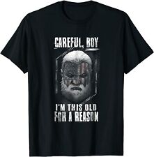 NEW LIMITED Mens Careful Boy, I'm This Old For A Reason Gift Idea T-Shirt S-3XL