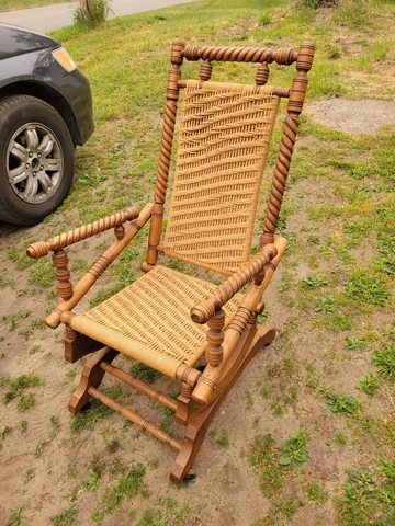 Antique Rocking Chair Cover