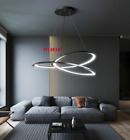 Suspension lampe de plafond moderne spirale noir blanc aluminium Chanelier