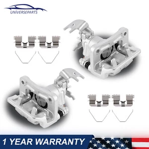 Rear Brake Calipers w/ Brackets 19B3359 For 09-2014 Acura TSX 08-12 Honda Accord - Picture 1 of 15