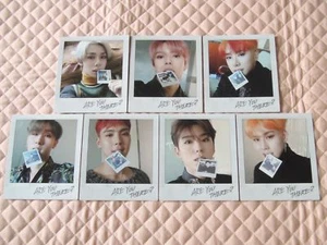 MONSTA X 2º Álbum [¿Estás ahí?] Tarjeta fotográfica Polaroid de pedido anticipado  - Imagen 1 de 10