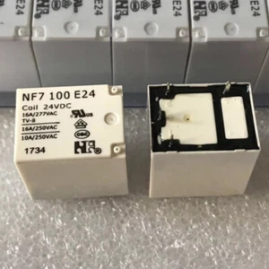 NF7100E24 24VDC Automotive Relay 16A 277VAC 4 Pins Replace HF152F 024-1HS - Picture 1 of 1