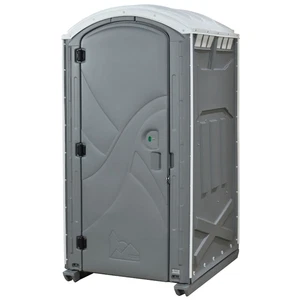 PolyPortables PPAX-05 Axxis Portable Restroom Gray 47"L x 43"W x 92"H - Picture 1 of 3