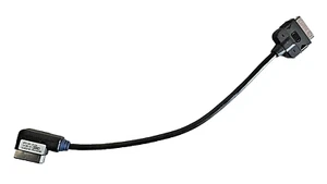 AUDI ORIGINAL Media In Adapter Kabel MMI Interface apple ipod 4F0051510 K blau - Bild 1 von 8