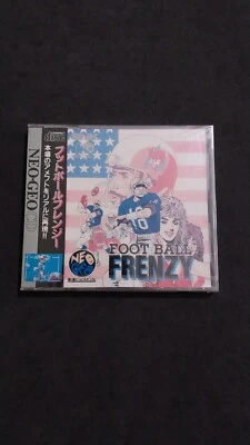 FOOTBALL FRENZY SNK NEO GEO CD JAP GIAPPONESE NUOVO SIGILLATO - Immagine 1 di 4
