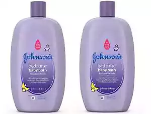 Johnson's Bedtime Baby Bubble Bath 28 oz - 2 pack - Discontinued Formula - Picture 1 of 4