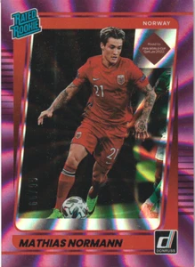 2021-22 Donruss Mathias Normann Rated Rookie Purple Laser RC 66/99!!! - Picture 1 of 1