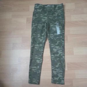 NWT Kohl's Girls SO Mid-Rise Ultimate Jeggings Camo print Green Pants Sz 7 New - Picture 1 of 7