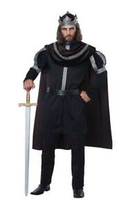 Men's Dark Monarch Fantasy TV Movie Fancy Dress Costume