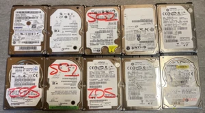 lot de 10 disques dur 2.5 pouces , 120 Go en Prudence - Afbeelding 1 van 1