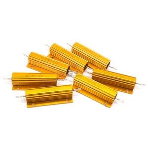 Resistencia disipador térmico carcasa metálica aluminio 5W-200W RX24 5% 0,1 Ω-10 KΩ - Imagen 1 de 11