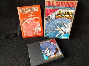 AFTER BURNER SEGA Master system MK-2000/Mark3 Cart and Box, Working-g0506- - Picture 1 of 16