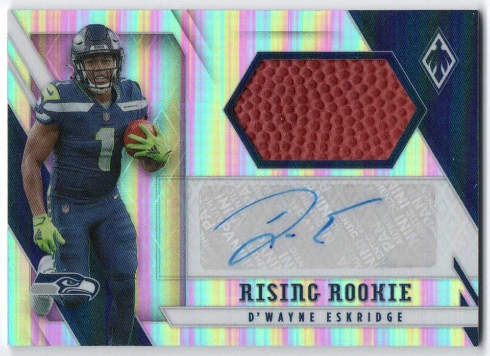 2021 Panini Phoenix Rising Rookie D'Wayne Eskridge RC GU Auto 100/149 - Image 1 of 1