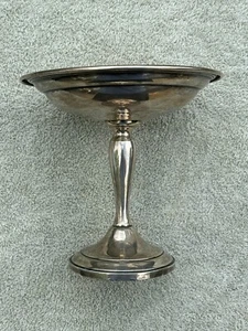 GORHAM Sterling Silver Compote #1102 Weighted Dish 6” Tall - Vintage - Picture 1 of 8