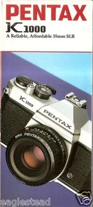 Camera Brochure - Pentax - K1000 (CB92) N - Picture 1 of 1