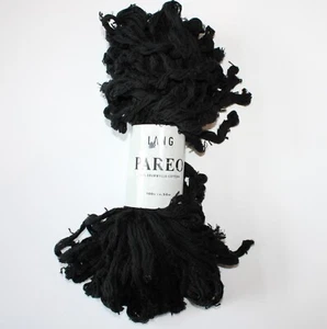 SALE Lang Pareo 100% Cotton 100gr 50m Black - Picture 1 of 3