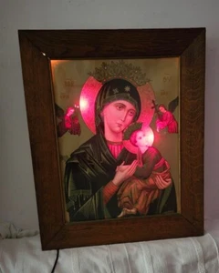 Gnaden Bild der heiligen Mutter der ewigen Hilfe/Liebe Heiligenbild Muttergottes - Bild 1 von 15