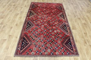 ANTIQUE HANDMADE ORIENTAL WOOL RUG TRADITIONAL DESIGN 222 X 125 CM - Picture 1 of 13