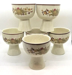 6 x Royal Doulton LS1014 Gaiety Standfuß Suppe Vorspeise Eisschalen - Bild 1 von 6