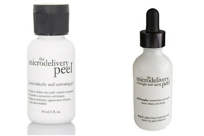 Philosophy The Microdelivery peeling 1 oz y microdelivery peeling antienvejecimiento nocturno Foto 1 de 2