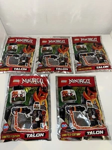 5x Lego Ninjago Talon Polybag Minifigur 891841 Limited Edition Sammlung Konvolut - Bild 1 von 1