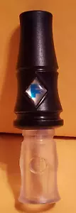 Vintage Flambeau Clear Blue Double Reed Duck Call - Picture 1 of 4