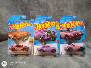 Hot Wheels Big Air Bel Air + Gasser Lot Diecast 1:64 🩷❤️💜 - Picture 1 of 11