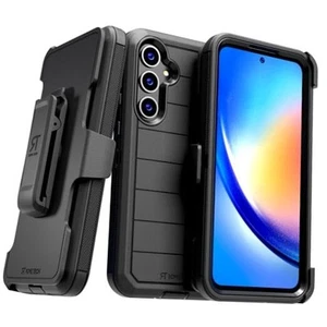 for Samsung Galaxy A35 5G (2024) Case with Belt Clip Holster & Kickstand, - Picture 1 of 7