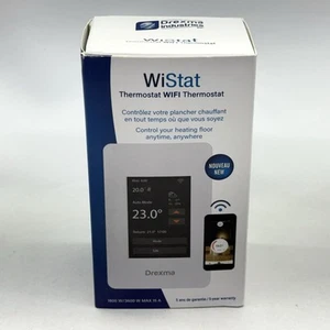 Drexma WiStat Wi-Fi Thermostat for Electric in-Floor Heating - Control Panel - Picture 1 of 9
