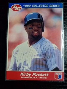 Serie Post Collector 1992 Kirby Puckett #7 - Imagen 1 de 4