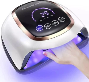 NAXBEY Lampada UV Led Fornetto Unghie Professionale Touch Screen Timer Sensore - Foto 1 di 6