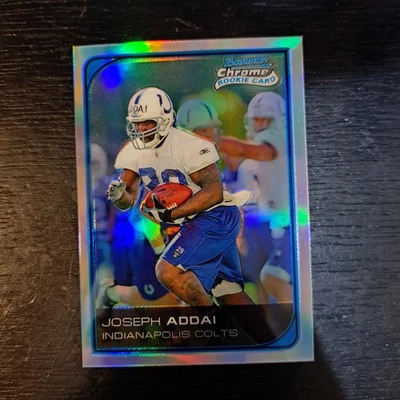 2006 Bowman Chrome #231 Joseph Addai Rookie Refractor COLTS - Image 1 of 2