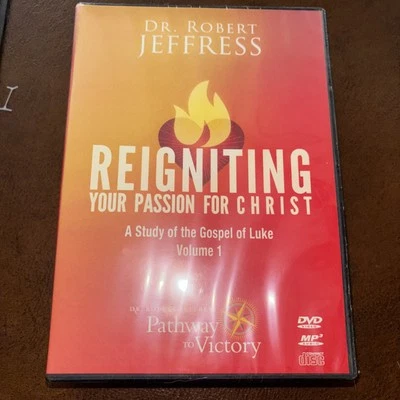 Reigniting Your Passion For Christ Vol 1 Study in Luke Dr. Robert Jeffress 2017 - Image 1 of 3