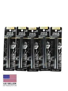L'Oreal Lineur Intense, Felt Tip Liquid Eyeliner, 690 Carbon Black (5 Pack) - Picture 1 of 1